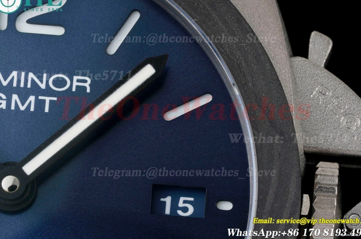 42mm PAM1279 Luminor Blue VSF P9011 LE TI Dial GMT 0118